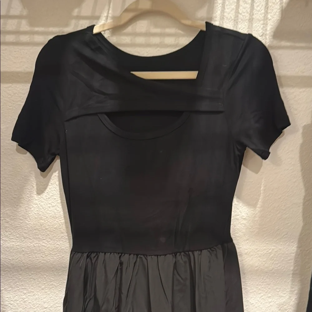 Black Women's Dress, very comfortable casual summer dress - Picture 4 of 6